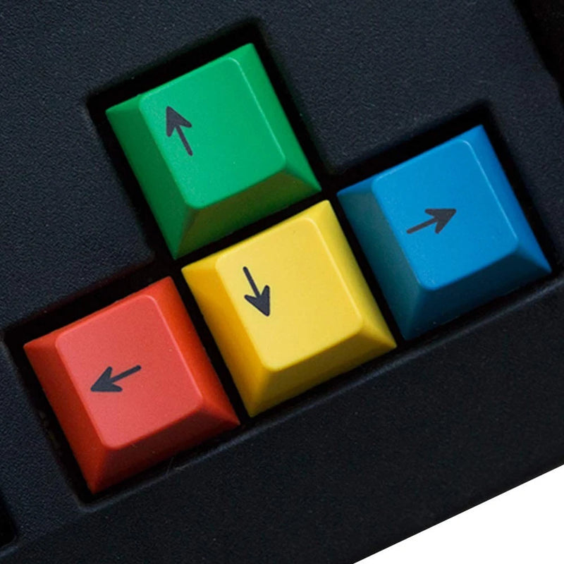 Kelendle 4 Pcs Personalized Colorful PBT Cherry Profile Gaming Keycaps Replac... Model