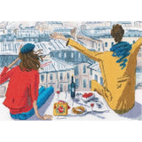 RTO counted cross stitch kit "Wind of the roofs", 29x20,5cm, DIY Model