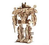 Wooden 3D Puzzle Robot Model Kit 188pcs Science Fiction DIY Building Toy Gift Model