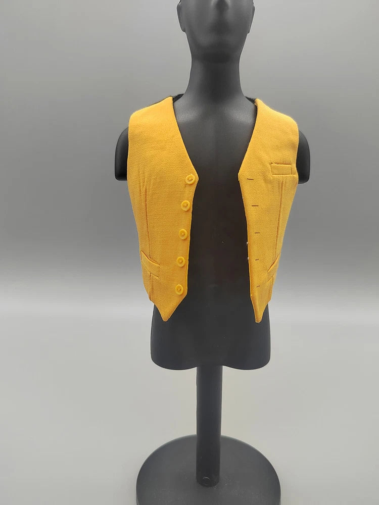 MK200 1/6 Scale Yellow Vest Model for 12" Body Figure Model