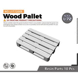 Yao's Studio LYT72009 1/72 Wood Pallet For Model Railroads Display Prop Model