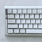 1.7mm Thickness Light Gray White Lucy Theme Dye-subs PBT Keycap Set Model