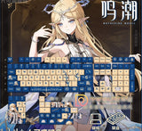 Wuthering Waves Cartethyia Keycap 129 Keys PBT Cherry MX Mechanical Keypad Gifts Model