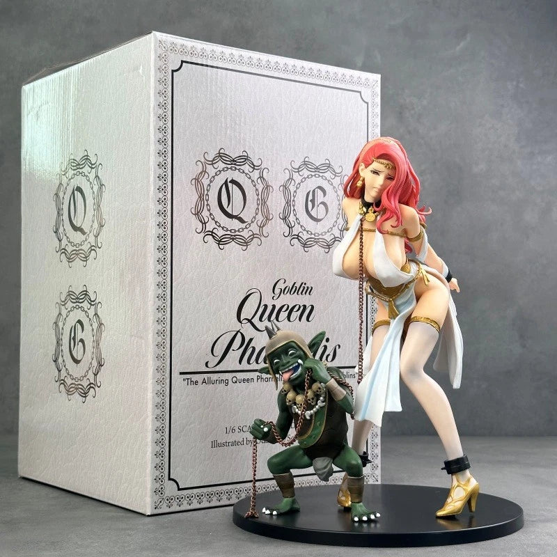 Anime Goblin Queen Statue: Captured Elf Warrior Fantasy Collectible Figure Toys Model