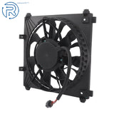For Tesla Model S 2012-2021 Right Engine Radiator Cooling Fan w/ Shroud Assembly Model