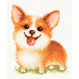 Magic Needle Zweigart Edition counted cross stitch kit "Keep a smile", 10x13cm, Model