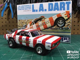 MPC974 Model Kit L.A Dart Wild Wheel-Standing Drag Car 1/25 Scale New Sealed Box Model