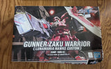 Bandai HGGS Gunner Zaku Warrior (Luna aria Hawke Custom) Model
