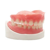 DIY Full Upper Lower Temporary Denture Kit Reusable Moldable False Teeth Model
