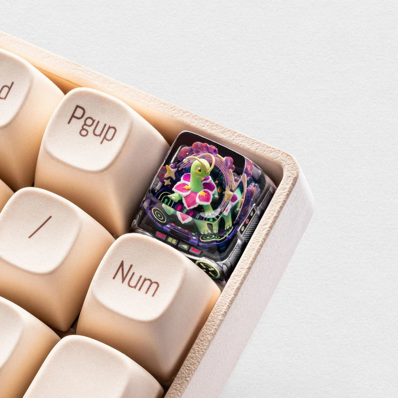 S-Craft Artisan Pokemon Keycap - MEGANIUM Model