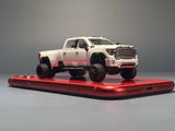I/64 Customized / Lifted 2022 GMC 3500 HD Diecast Model Toy Pickup Truck Model