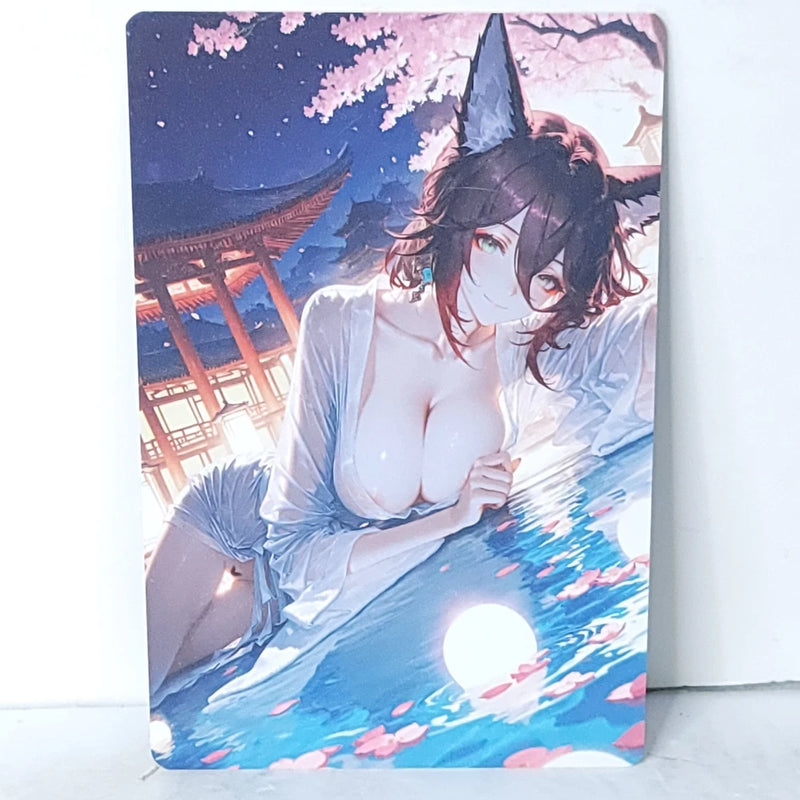 Tingyun Lake Waifu Card Anime Girl Wall Art Oversized Board A5 Model