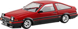 Aoshima 1/32 RAKUPLA SNAP KIT No.11CU-RB TOYOTA SPRINTER TRUENO CUSTOM (Red) Model