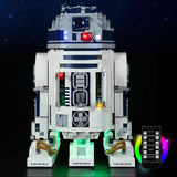 LocoLee LED Light Kit for Lego 75308 R2-D2 Building Blocks Model Lighting Set Model