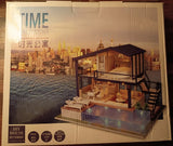TIME Apartment Dollhouse Miniature DIY Creative Furniture Lights SoundComplete! Model