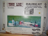 VINTAGE TOWN LINE NE2008 G SCALE COVERED BRIDGE WOODEN BUILDING KIT UNUSED Model