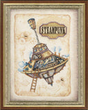 DIY Cross stitch kit "Movement of air" Model