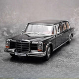 Special Offer KK 1:18 Extended Mercedes Benz Pullman 600 W100 Alloy Car Model Model