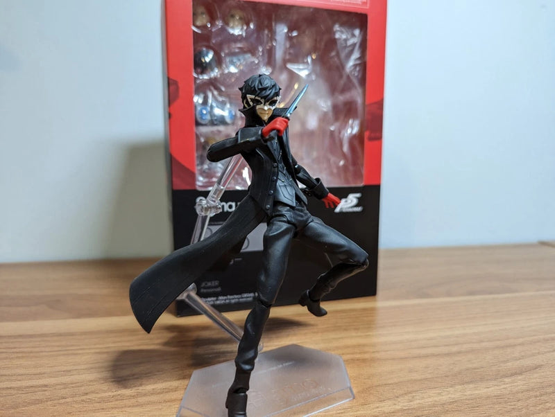 New HOT15CM Figma 363 Joker PVC Action Figure Collection Model Toy Doll Gift box Model