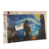WisonDap Woman Diamond Art Kits for 12*16 inches New Model