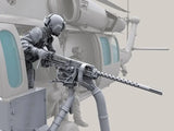 1/35 Resin Figure Model Kit Modern Helicopter Soldier Unassembled Unpainted GK Model
