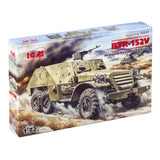 ICM 72531 Scale model kit 1:72 BTR152V Soviet armored troop-carrier kits models Model