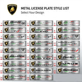 Metal Nameplate Badge Decal for 1/18 Diecast Model Car Multiple Style Tags Prop Model