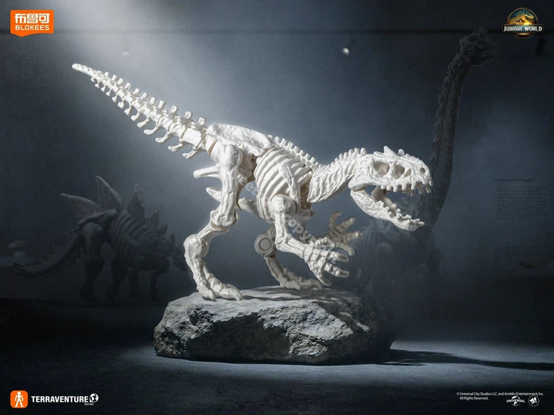 Blokees Jurassic World Terraventure 03 Indominus Rex Skeleton Model Kit 1/12 Model