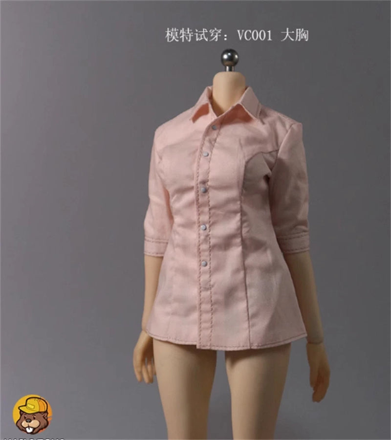 1/6 Scale Female  pink dress Skirt Model Toys For 12 inch figure  AT PH TBL body Model
