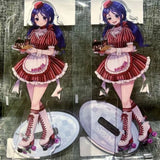 MiSide Mita cosaplay waitress Acrylic Figurine Stand gift 2pcs/set Model