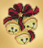 MILL HILL Winter ORNAMENTS Beaded Cross Stitch Kit JINGLE BELL TRIO Christmas Model