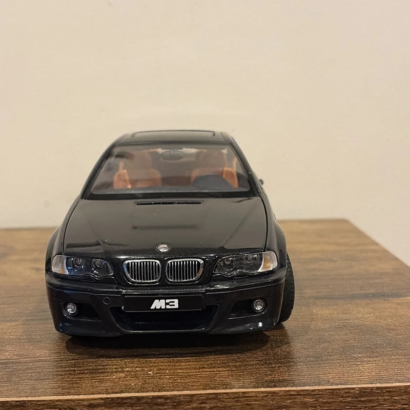 AutoArt BMW 2007 M3 E46 Coupe Black 1:18 ¨C Collectible Diecast Model Model