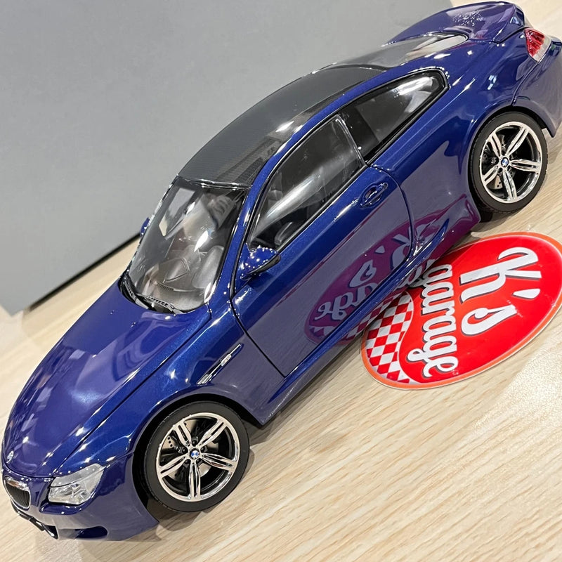 Kyosho 1/18 BMW M6 E63 Blue 80430413351 dealer edition diecast metal model car Model