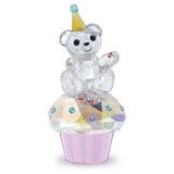 Swarovski Crystal  Kris Bear Sweet Celebration Figurine 5720457 Model
