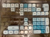 Spare Keycaps - Blue Jelly - Keyboard keycaps. Model