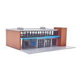 Outland Models Miniatures Modern Style Police Dept Station 1:160 N Scale Model