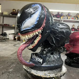 Venom Bust Head Statue 1:1 Scale Resin Figurine Collectible Display Figure Model Model
