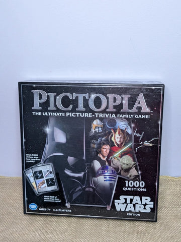 Pictopia Star Wars Complete Ultimate Picture Trivia Board Game Clone Rebels Model