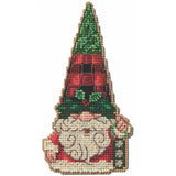 Gnome with Bells Cross Stitch Kit Mill Hill 2024 Jim Shore JS202416 Model