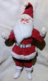 Vtg 1950¡¯s Rare Large Harold Gale 22"Santa Claus White Boots Store Display VGC Modell