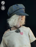 1/6 DIY female soldiers Do the old cap hat model For 12 " Action Figure Model