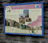 Photo 6x4 Dylan Thomas in Lampeter information board Lampeter/Llanbedr P c2019 Model