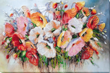 Delicate flowers Bead Embroidery Kit ?C DIY Beaded Home Decor Wall Art Model