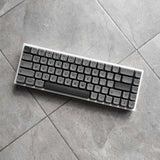 Dark Gray Keycaps Set PBT Dyesub XDA Profile for Cherry MX Mechancial Keyboard Model