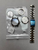For DIY41mm Watch Steel Case kit For 2824 2130 pt5000Movement Model