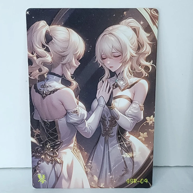 Jean Mirror Premium Waifu Card Anime Girl Wall Art Oversized Board A5 Model