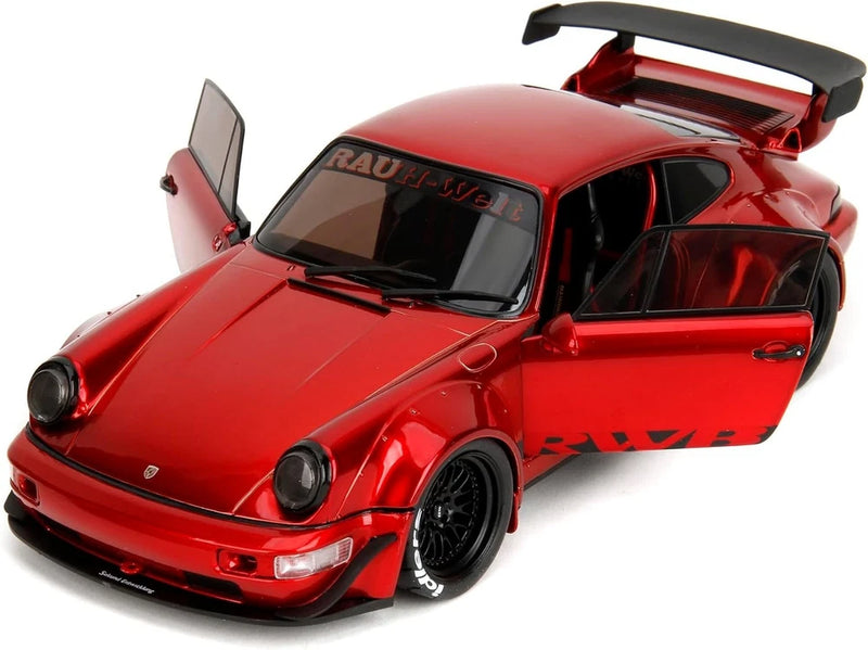 PORSCHE RWB BODYKIT PINK SLIPS  - JADA 1:18 SCALE DIECAST MODEL Model