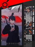 Chainsaw Man Hayakawa Aki PBT 108 Keys Transparent Keycap Set Cherry MX Mechanic Model