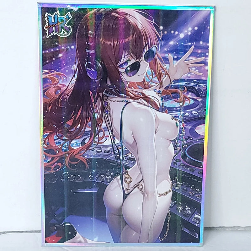 Miko Nakano Premium Waifu Card Anime Girl Wall Art Oversized Board A5 Model