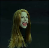 1:6 Scale Model Head Sculpt High pitched shouting Singer Star for 12Inch figure Model